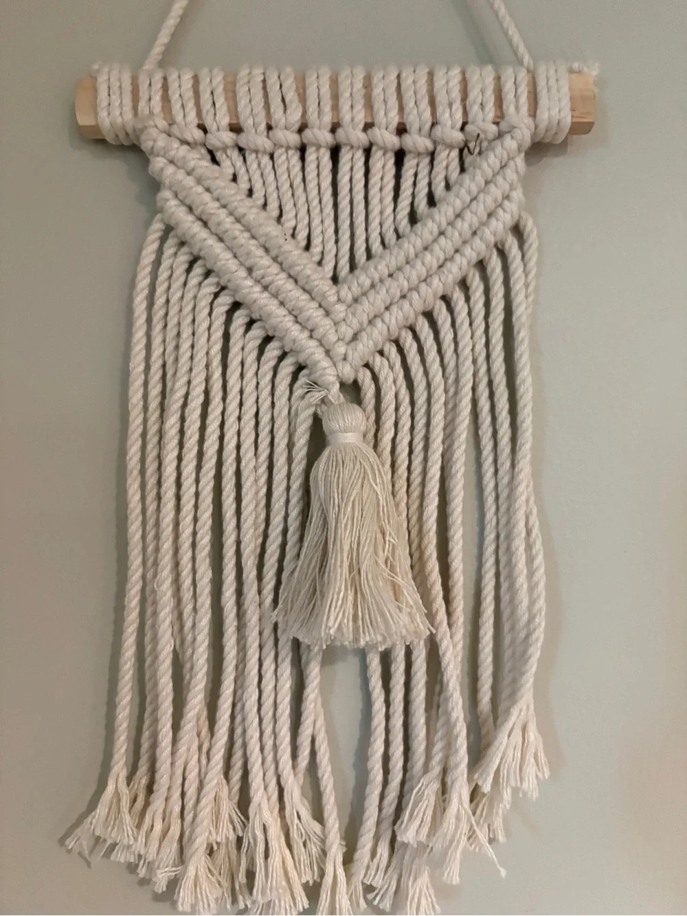 Boho Macramé Tassel Wall Hanging